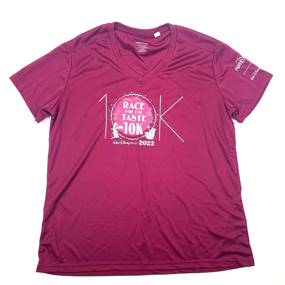 runDisney Springtime Surprise 2022 Ratatouille Run For Taste 10k Shirt Womens XL